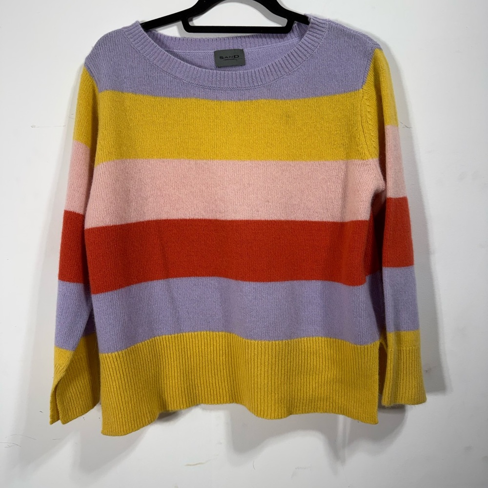 SanD Copenhagen Women's Multicolor Striped Sweater